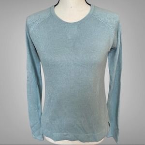 Women’s Soft Blue Long Sleeve Sweater Size XS